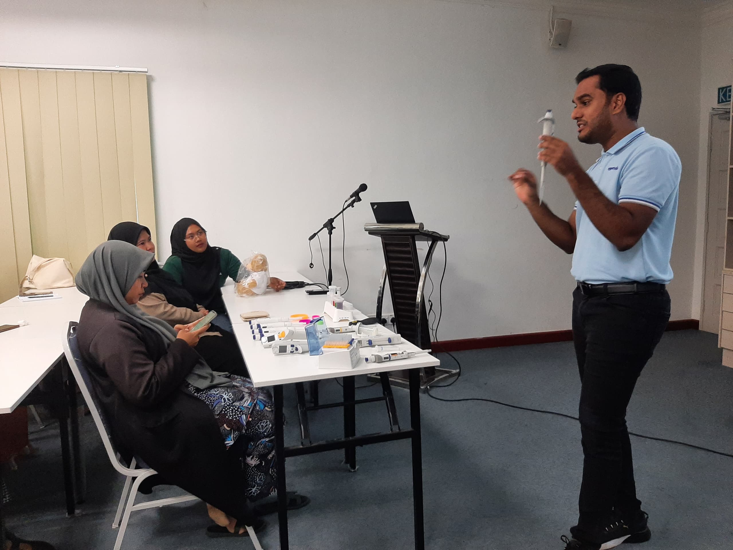 Eppendorf Pipette Clinic at ICAMB UMT